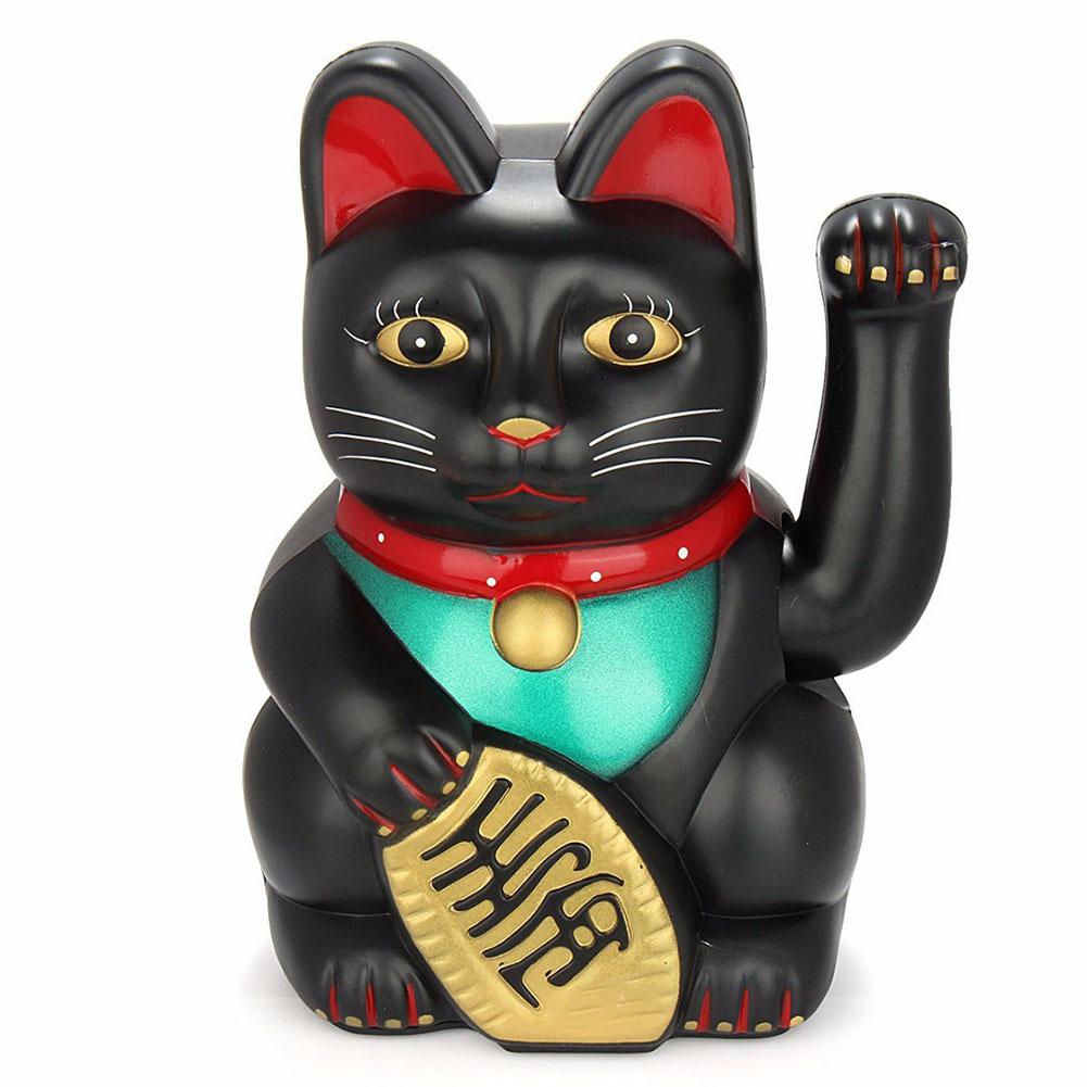Car Accessories Oman - Decoração de gato da sorte chinês,