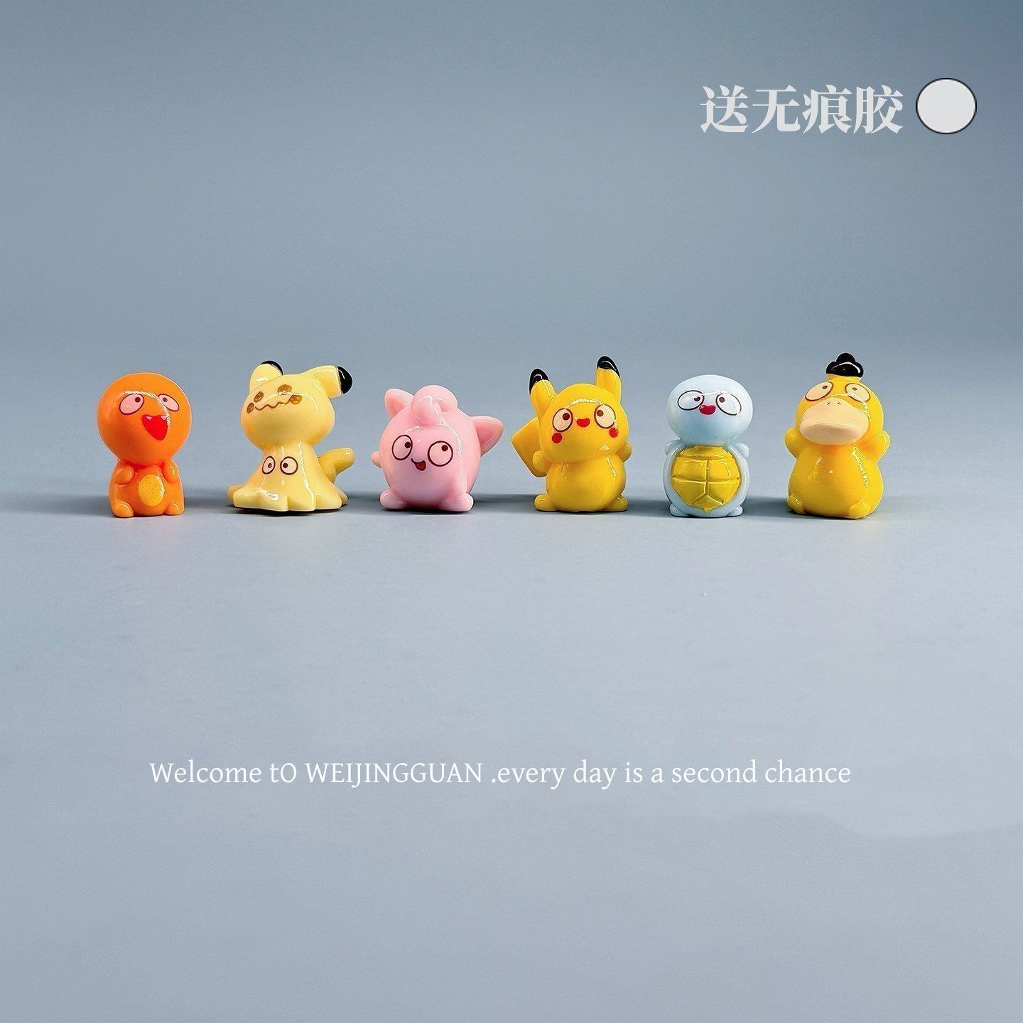 Car Accessories Dashboard - Miniatura de Pokémon Tsundere para Carro,