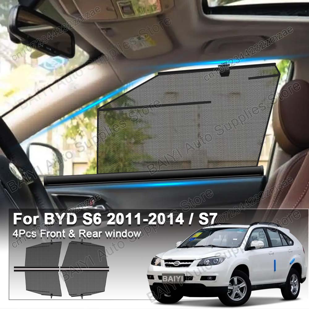 Automatic Car Sunshade - Para BYD S7/S6 2011-2014, protetor solar