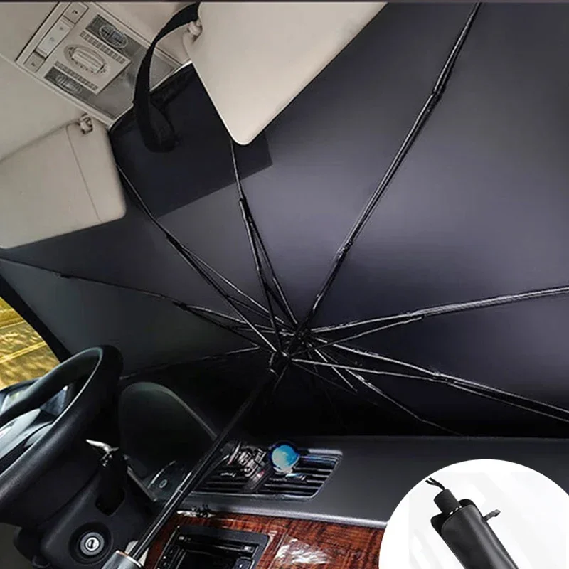 Automatic Car Sunshade - Protetor Solar Universal Dobrável para Para-brisa