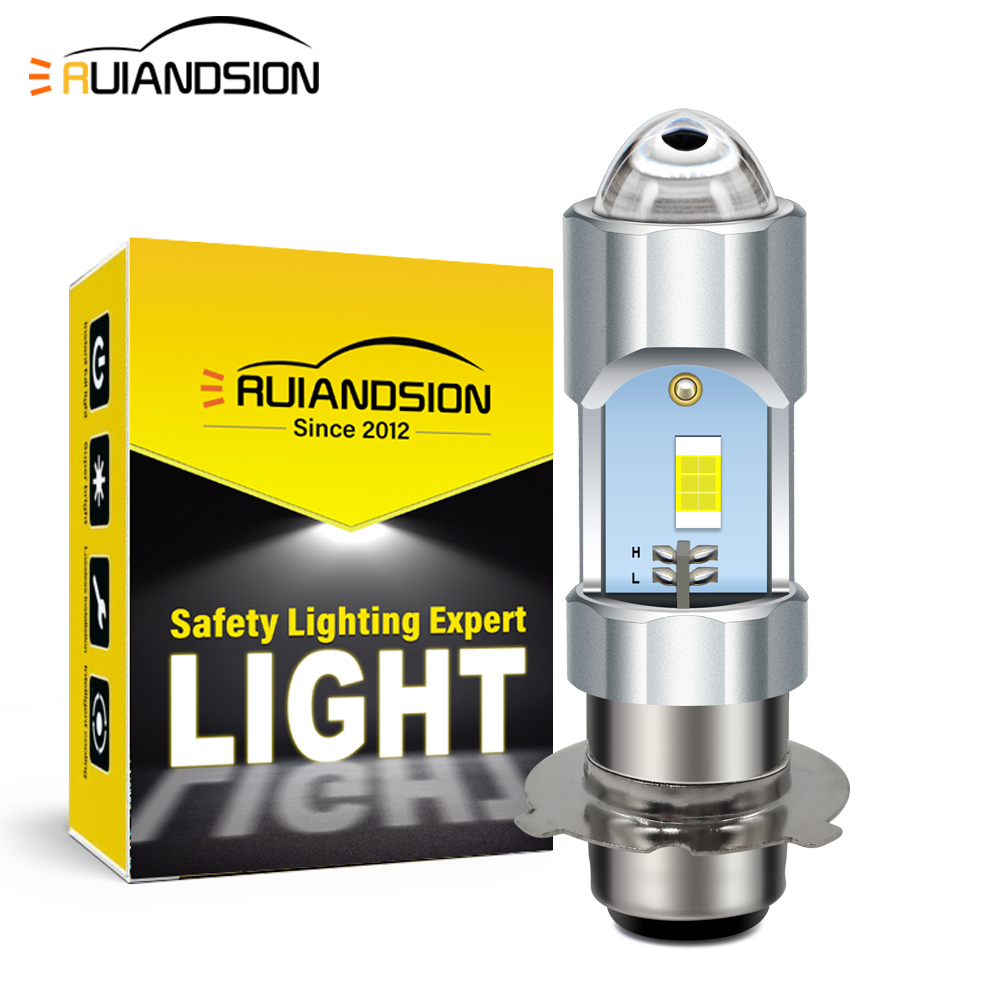 Car Accessories Xcent - Ruiandsion P15D-25-3 h6m led lâmpadas de
