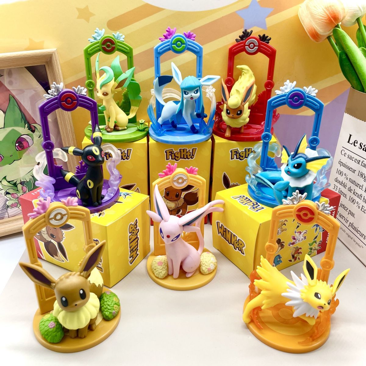 Car Accessories Dashboard - Figurinha de desenho animado Pokémon, decoração
