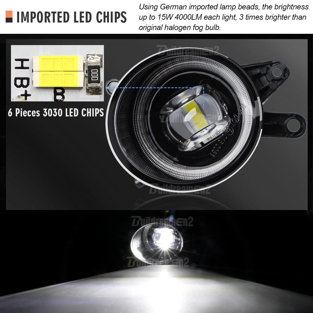 2x30w 8000lm carro canbus led  - Car Accessories Xcent avaliação e preço