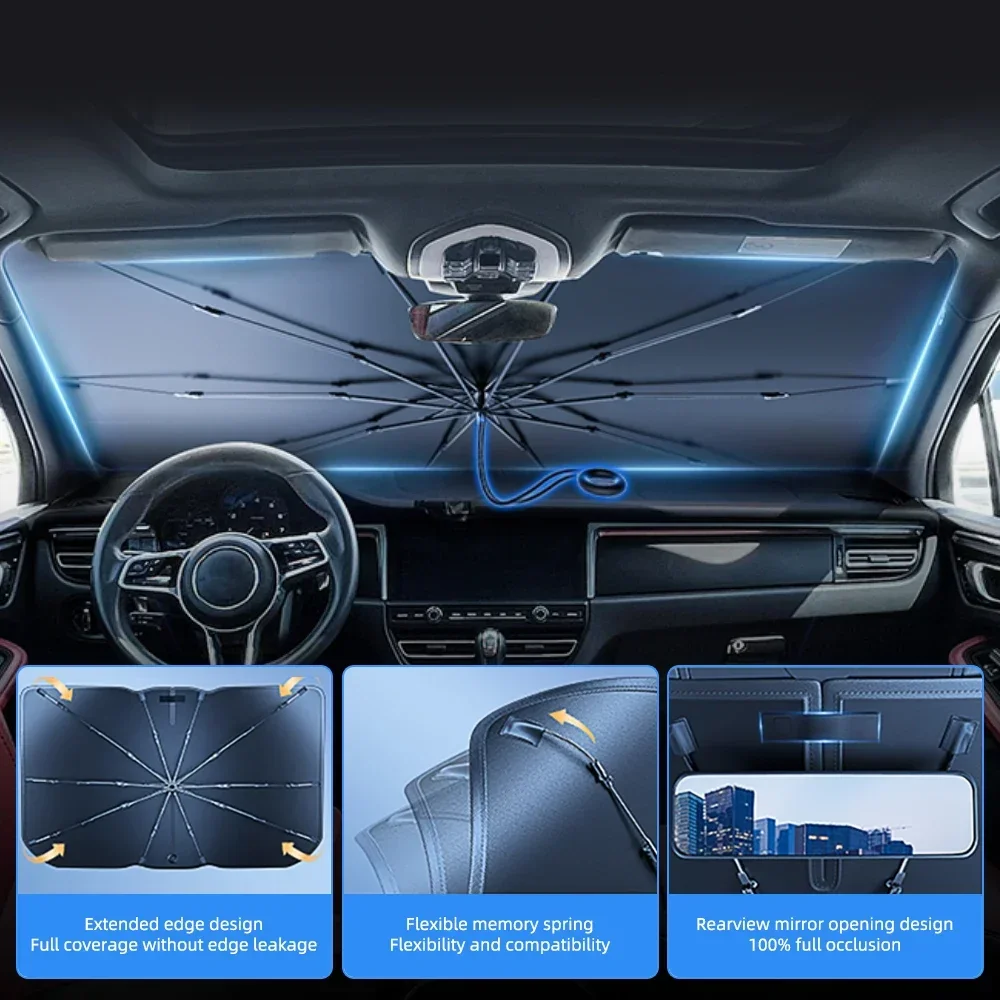 Protetor Solar para Para-brisa - Automatic Car Sunshade avaliação e preço
