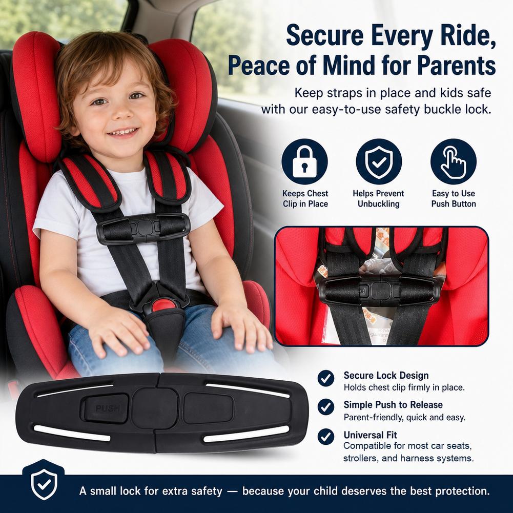 Clipe de Cinto de Segurança pa - Car Accessories For Baby avaliação e preço
