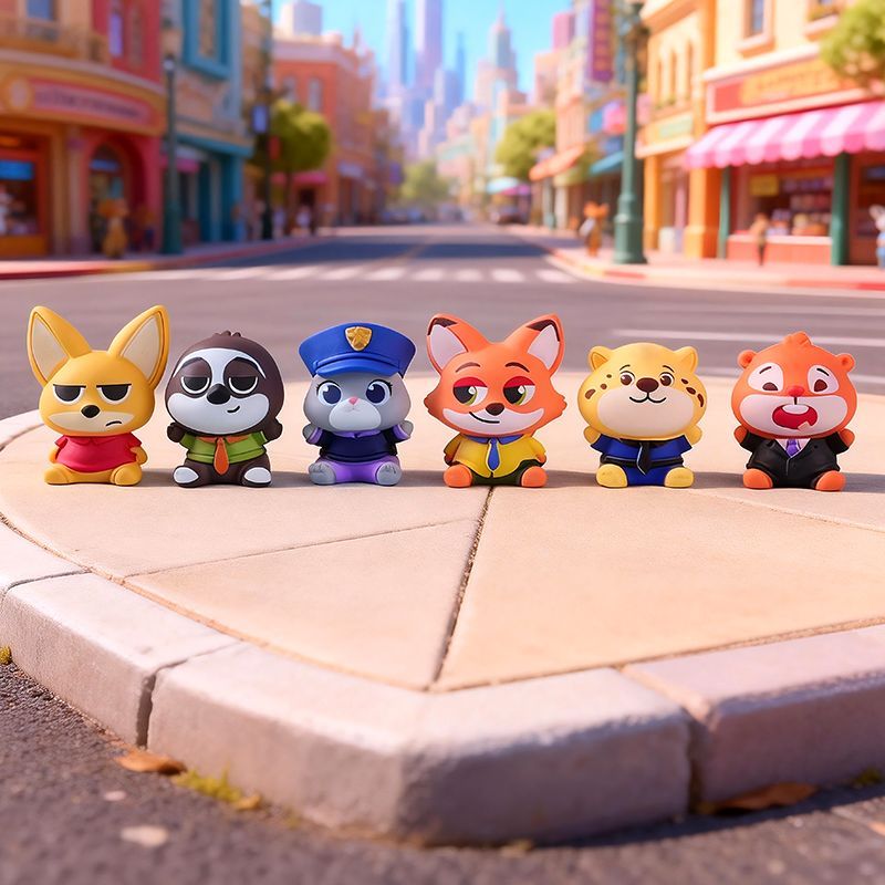 Miniatura de resina Zootopia p - Car Accessories Dashboard avaliação e preço