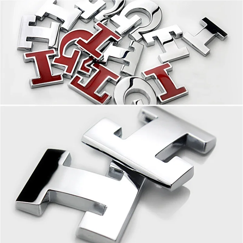 1Pçs Adesivos de Metal 3D para - Car Accessories Logo avaliação e preço