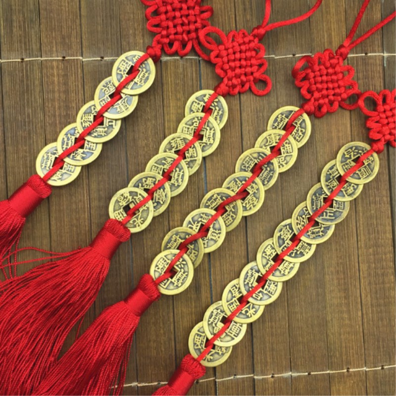 Moedas Feng Shui Ornamento Pen - Car Accessories Oman avaliação e preço