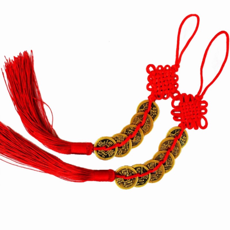 Moedas Feng Shui Ornamento Pen - Car Accessories Oman avaliação e preço