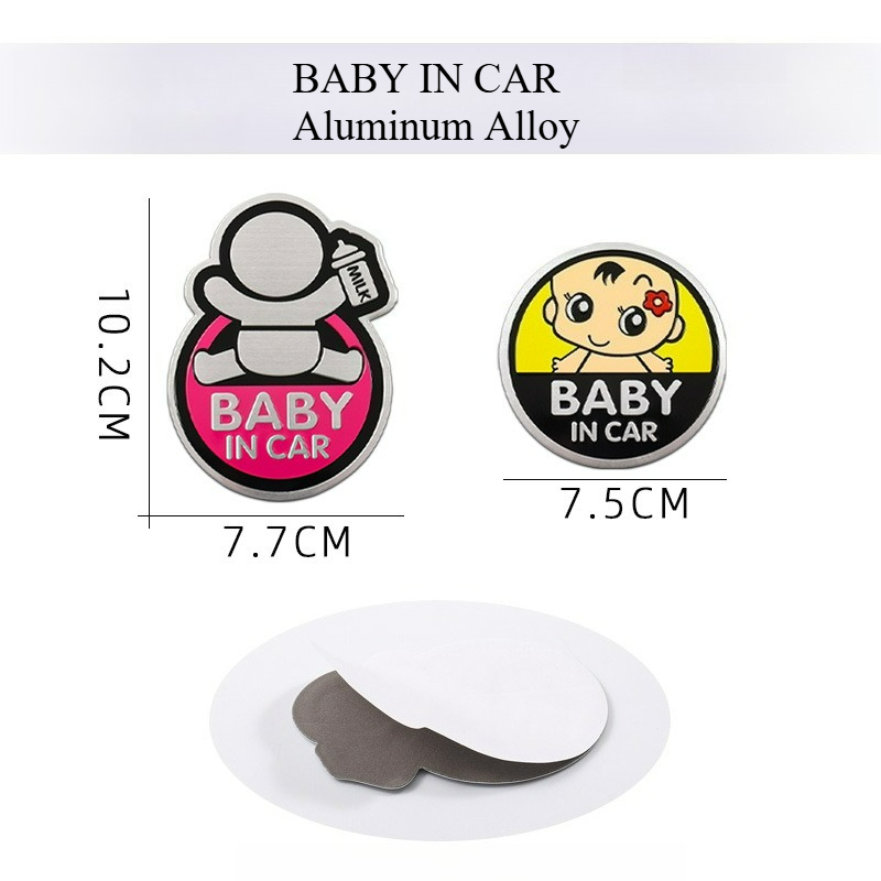 Adesivos de advertência para c - Car Accessories For Baby avaliação e preço