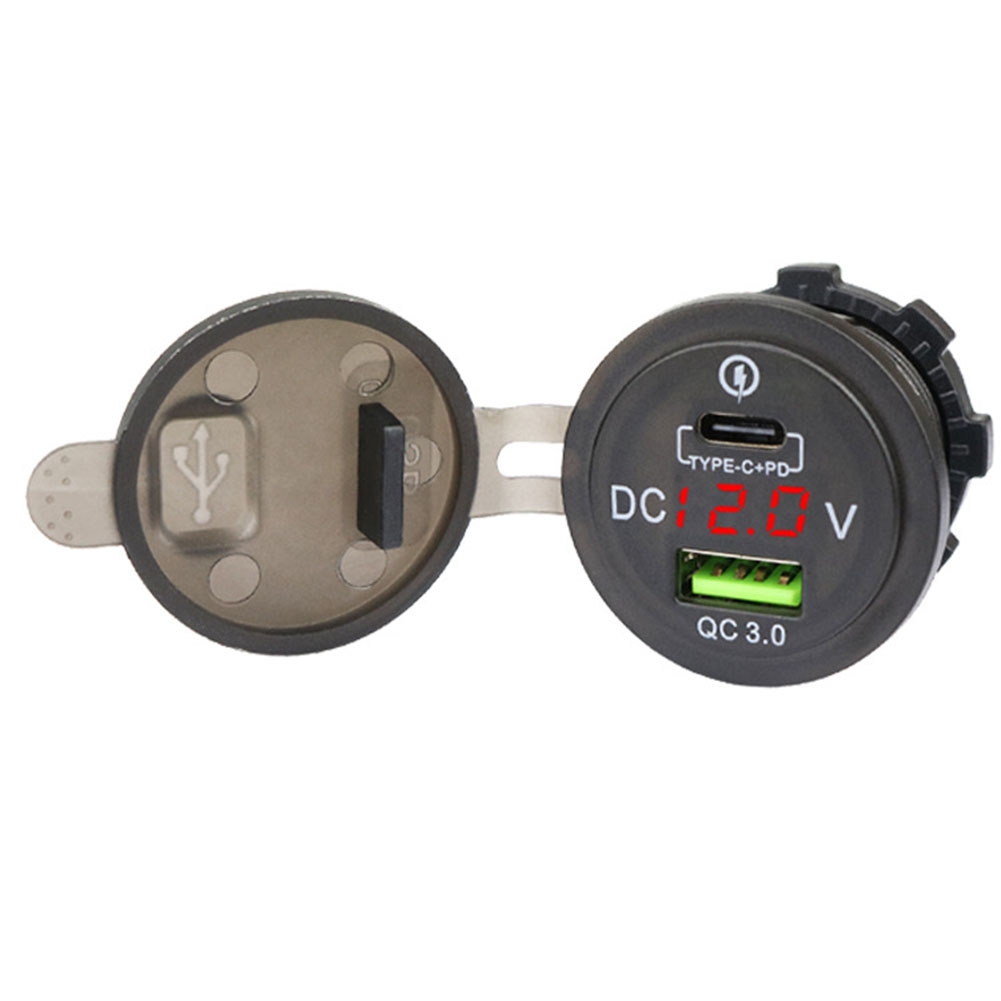 Tomada led qc 3.0 soquete volt - Car Accessories Qc avaliação e preço