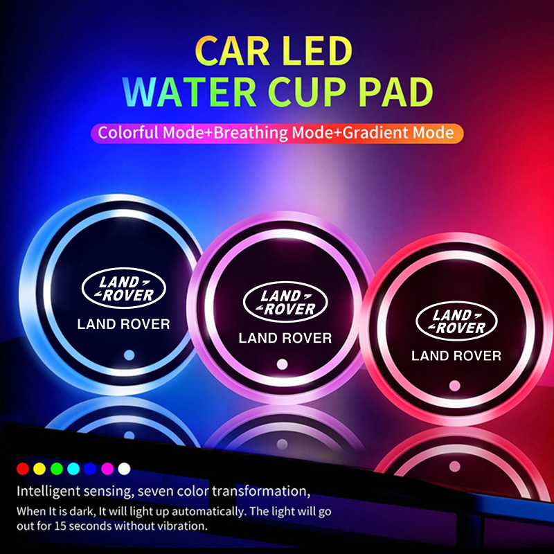 2 Peças de Porta-Copos com LED - Car Accessories Logo avaliação e preço