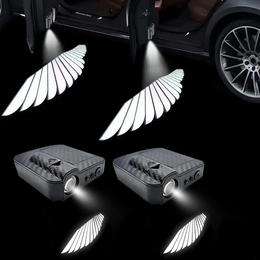 2 Peças/4 Peças Luzes LED HD d - Car Accessories Logo avaliação e preço