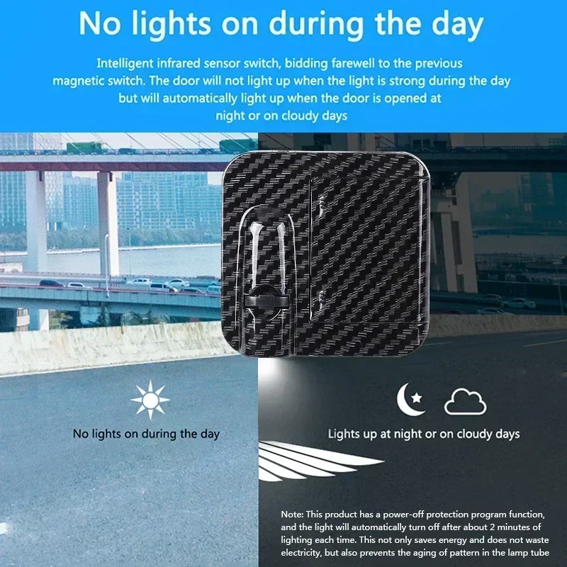 2 Peças/4 Peças Luzes LED HD d - Car Accessories Logo avaliação e preço