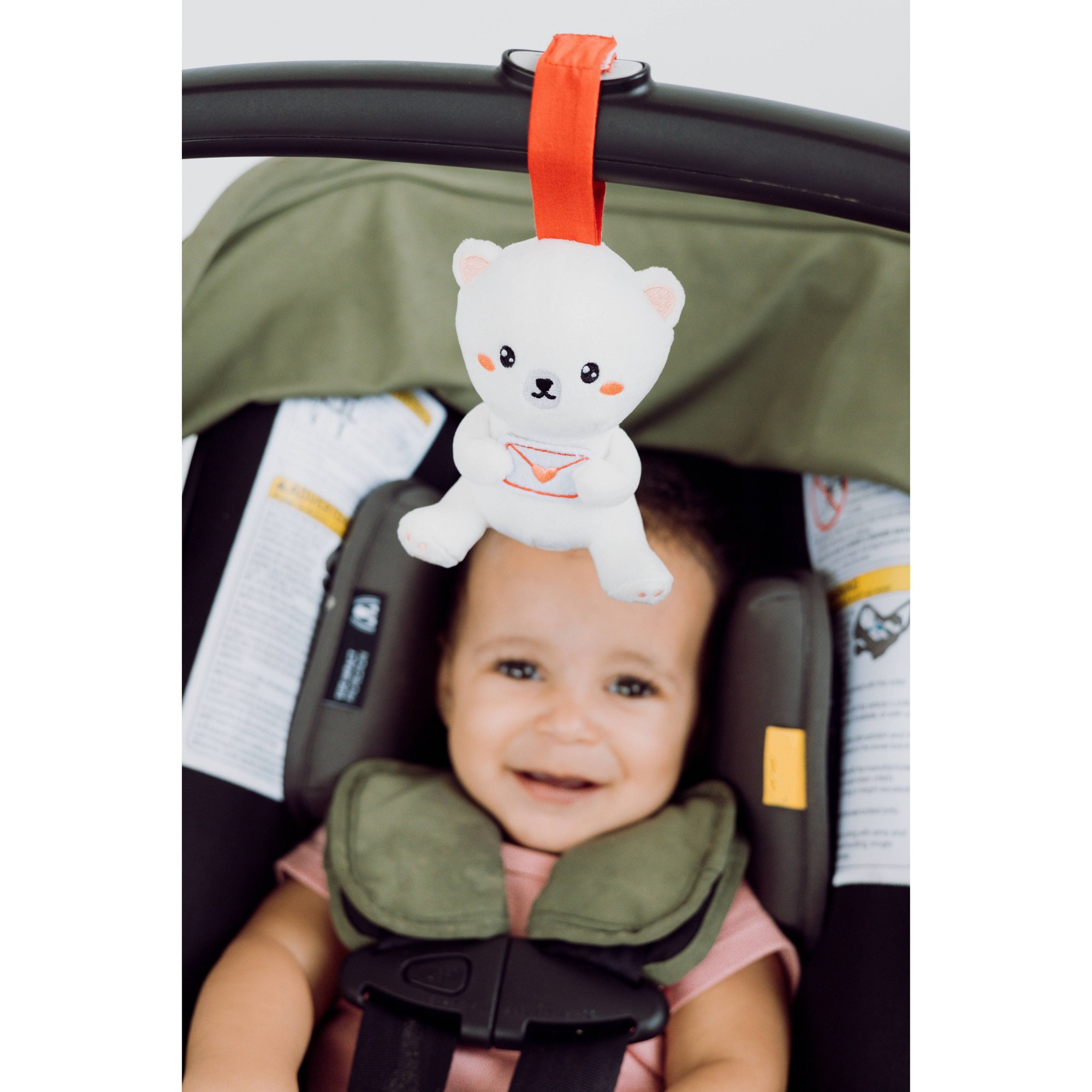 Urso de Pelúcia para Carrinho  - Car Accessories For Baby avaliação e preço