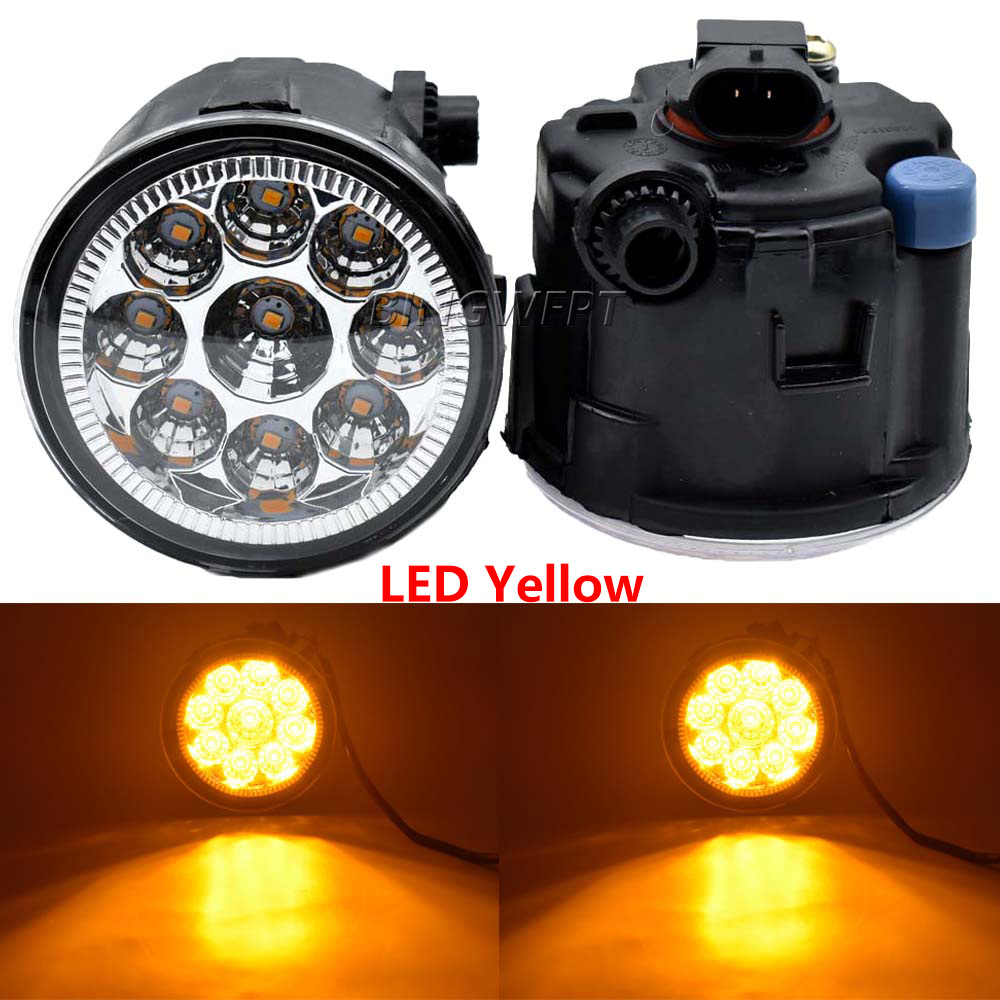 2 pçs led luzes de nevoeiro lâ - Car Accessories Xcent avaliação e preço
