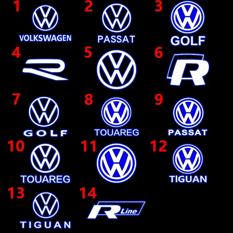 2 Peças para Touareg Passat B6 - Car Accessories Logo avaliação e preço