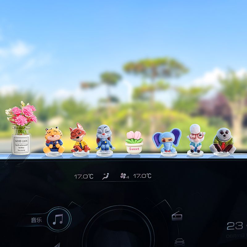 Enfeite de carro de desenho an - Car Accessories Dashboard avaliação e preço