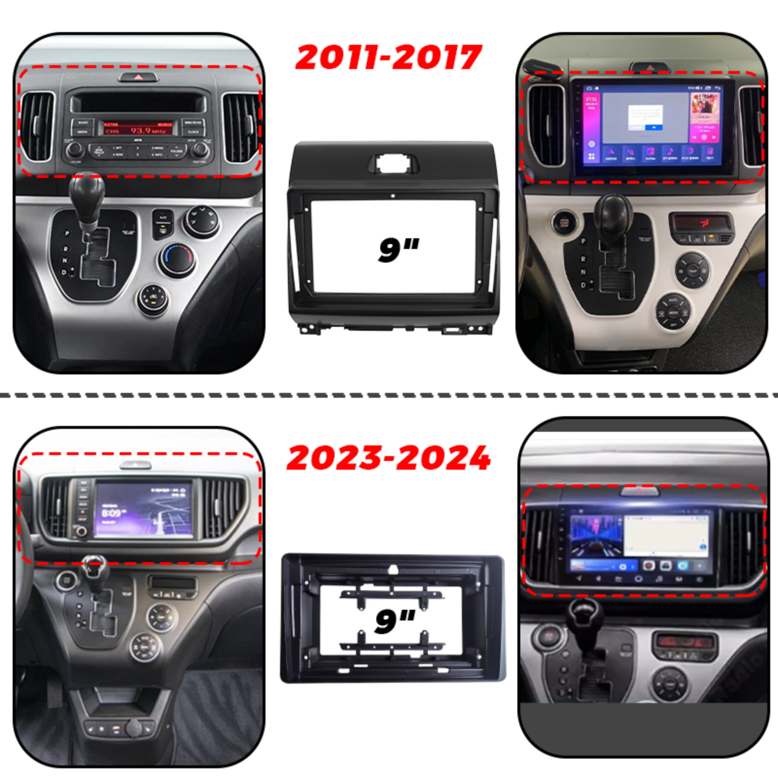 Kit de Painel de Plástico para - Car Accessories Dashboard avaliação e preço