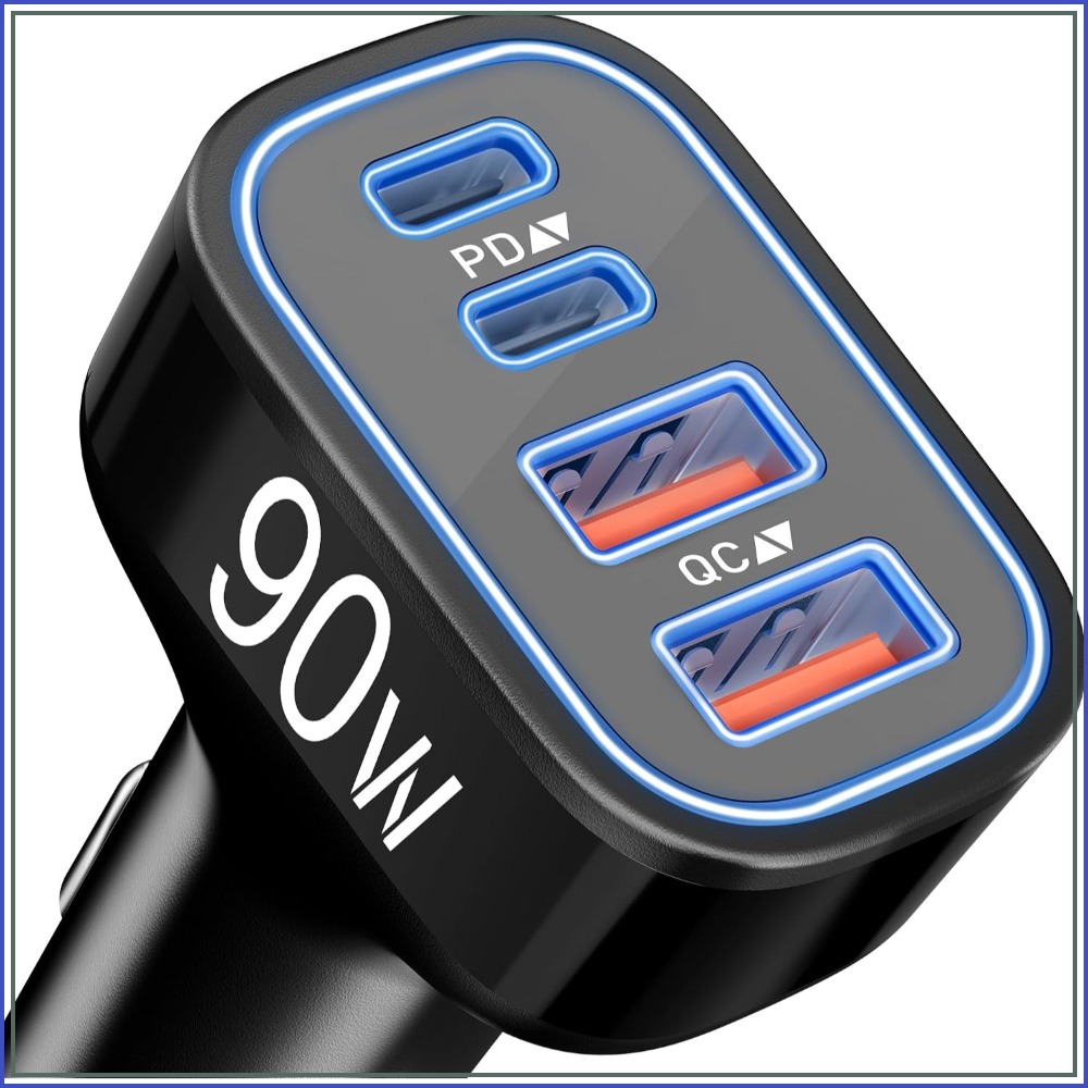 Carregador de Carro USB-C Rápi - Car Accessories Qc avaliação e preço