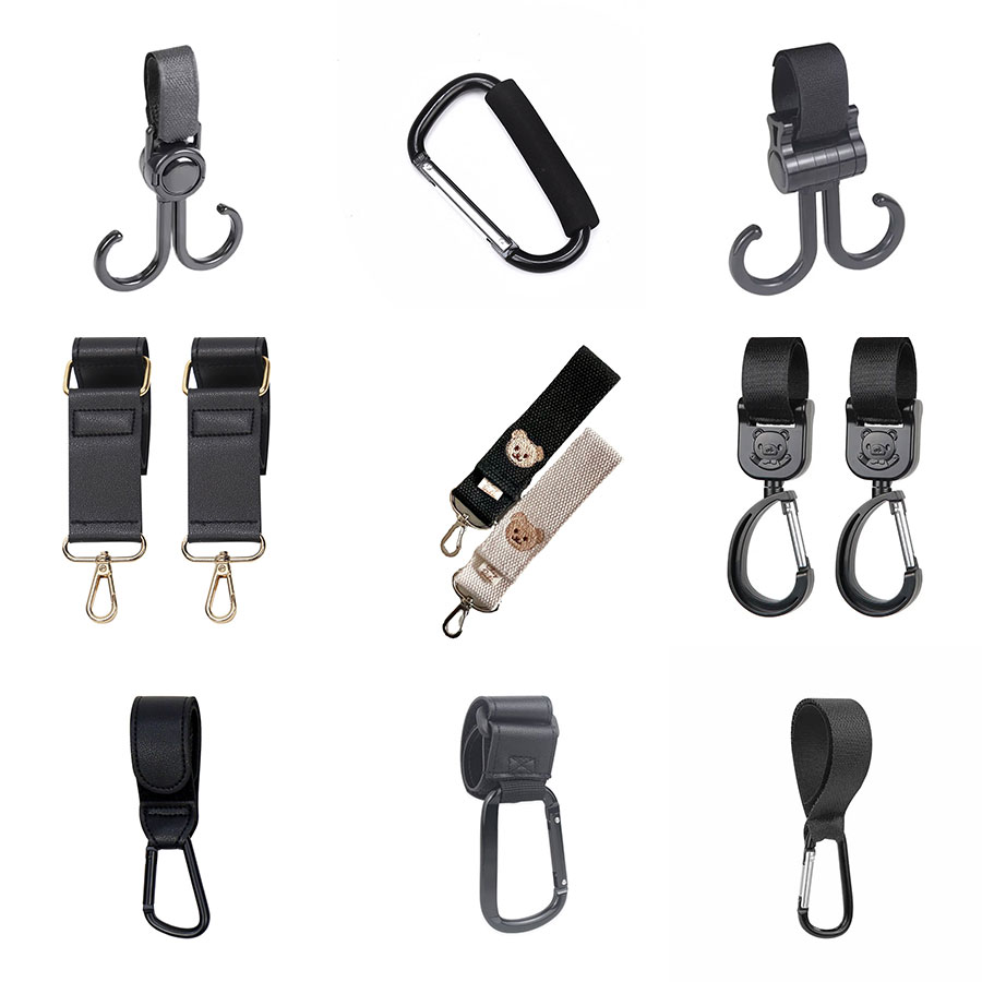 1/2 pçs carrinho de bebê ganch - Car Accessories For Baby avaliação e preço