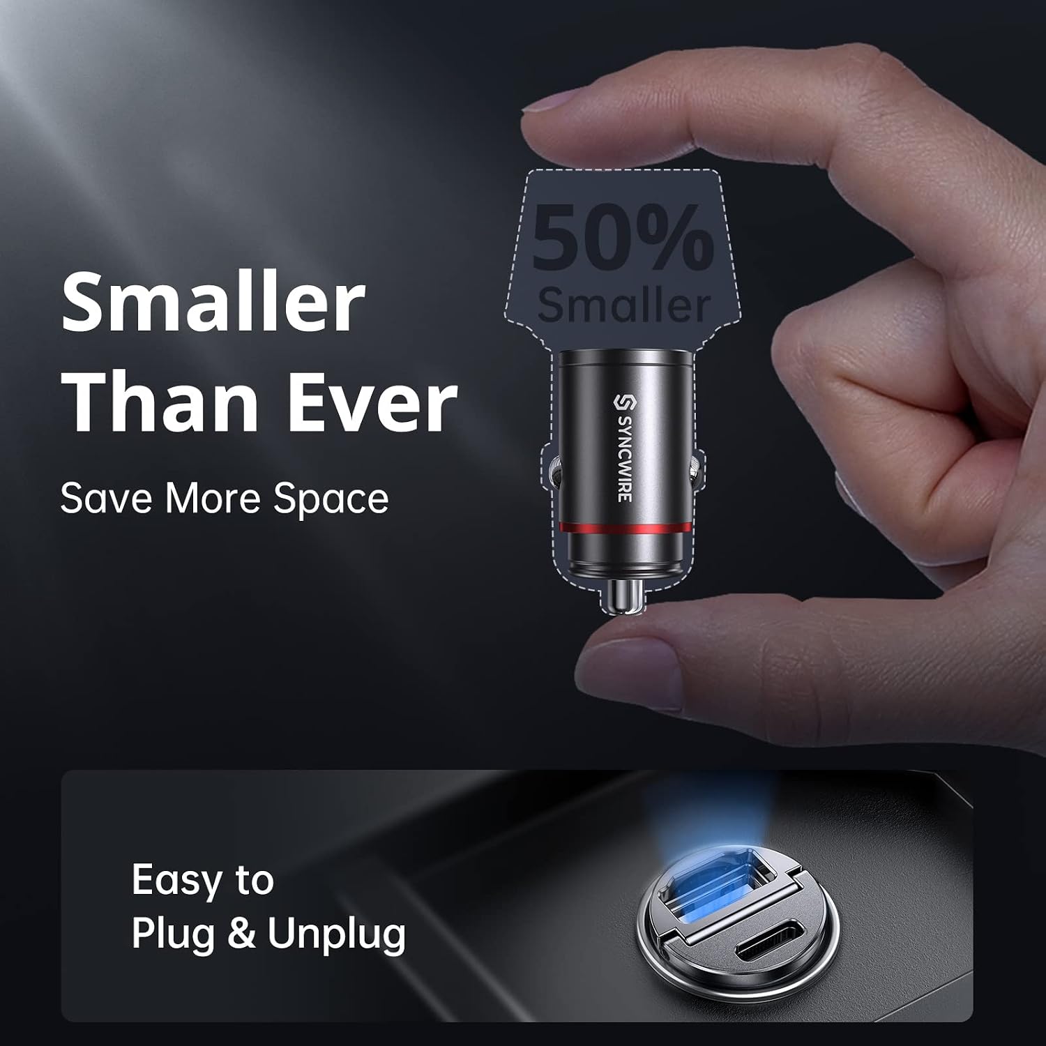 Carregador de Carro USB C 60W  - Car Accessories Qc avaliação e preço