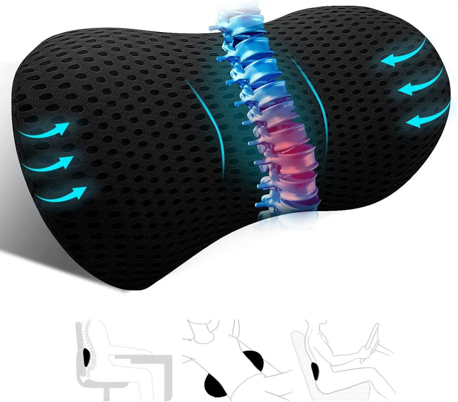 Almofada de Espuma Respirável  - Car Accessories Limassol avaliação e preço